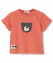 KP BOY | くま編みモチーフ 半袖Tシャツ(Tシャツ/カットソー)