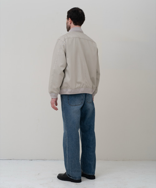 MANNERGRAM（マナーグラム）の「[VANCET 日本輸入生地] コットンツイル A-1 ジャケット（ブルゾン・メンズ・その他・95/100/105）」の7枚目の写真