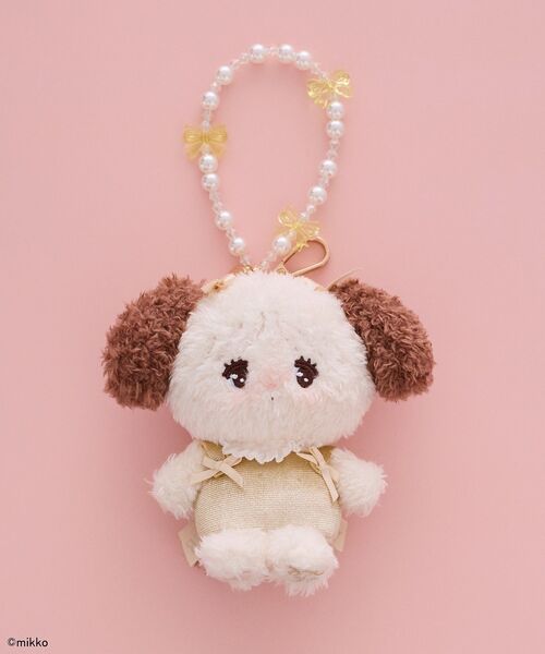Maison de FLEUR(メゾンドフルール)の「Lil ala mode ぬいぐるみチャーム(チャーム・レディース・ブルー/イエロー/ピンク/ライトピンク・FREE)」の3枚目の写真