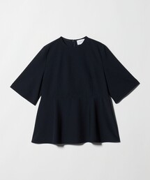 UNITED ARROWS | ５分袖 ペプラム Tシャツ ‐吸水速乾‐(Tシャツ/カットソー)