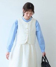 ichijiku quilt ジャカード ベスト