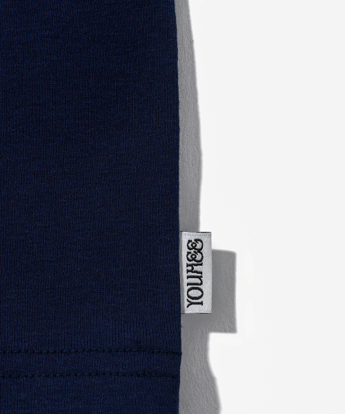 YOUHEE(ユヒ)の「LETTERING LONG SLEEVE PK T-SHIRTS_NAVY(Tシャツ/カットソー・レディース・その他・SMALL/MEDIUM)」の7枚目の写真