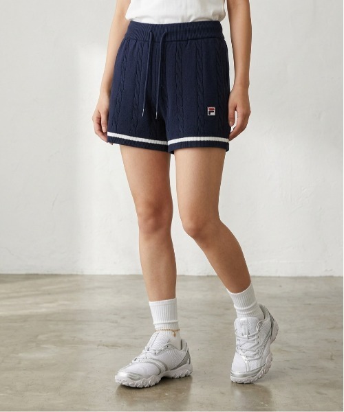 FILA(フィラ)の「SHORT PANTS(その他パンツ・レディース・サックスブルー/ホワイト/ネイビー・XL/L/M)」の2枚目の写真