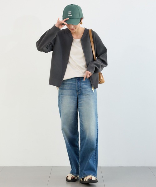 surt(サート)の「SURT(サート) / スーパーワイドストレートデニムパンツ【WEB限定サイズ】(デニムパンツ・レディース・ブルー・2/0/1/00)」の13枚目の写真