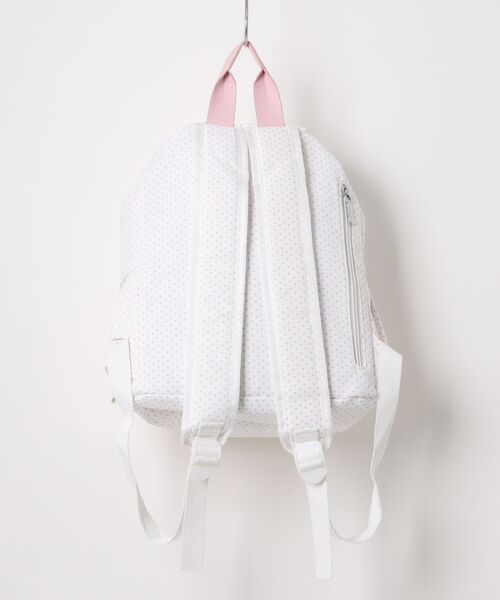 frunco(フランコ)の「【ZOZOTOWN限定】合皮ドットリュック(バックパック/リュック・レディース・グレー/ホワイト・FREE)」の3枚目の写真