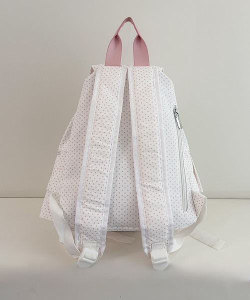 frunco(フランコ)の「【ZOZOTOWN限定】合皮ドットリュック(バックパック/リュック・レディース・グレー/ホワイト・FREE)」の8枚目の写真
