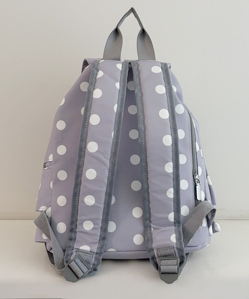frunco(フランコ)の「【ZOZOTOWN限定】合皮ドットリュック(バックパック/リュック・レディース・グレー/ホワイト・FREE)」の10枚目の写真