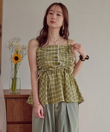 mideal（マイディール）の「3way peplum design tops / 3way ペプラムデザイントップス（シャツ/ブラウス）」