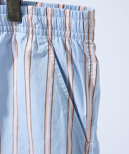 LACOSTE(ラコステ)の「【LACOSTE / ラコステ】MULTI STRIPE POPLIN SHORTS / マルチストライプポプリンショーツ / ショートパンツ /ユニセックス(その他パンツ・メンズ・オレンジ・L/M)」の6枚目の写真