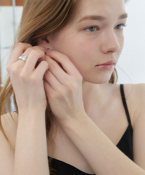 HALDEN(ハルデン)の「grooved line ring (R022_silver)(リング・レディース・その他・FREE)」の2枚目の写真