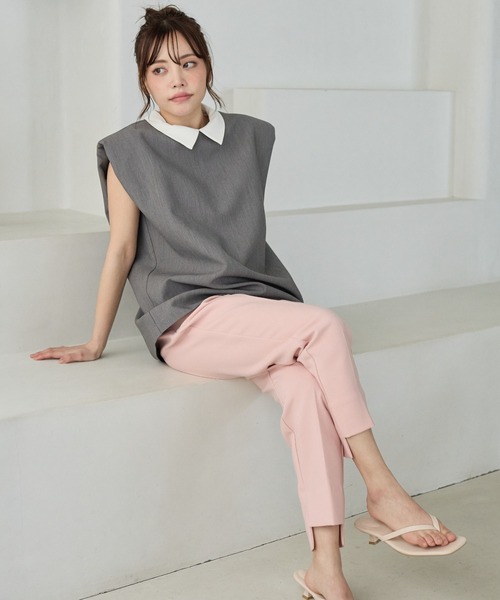 2WAY COLLAR BOX SILHOUETTE TOPS（シャツ/ブラウス）｜BIRTHDAY BASH 