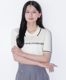 ラインロゴポロニット