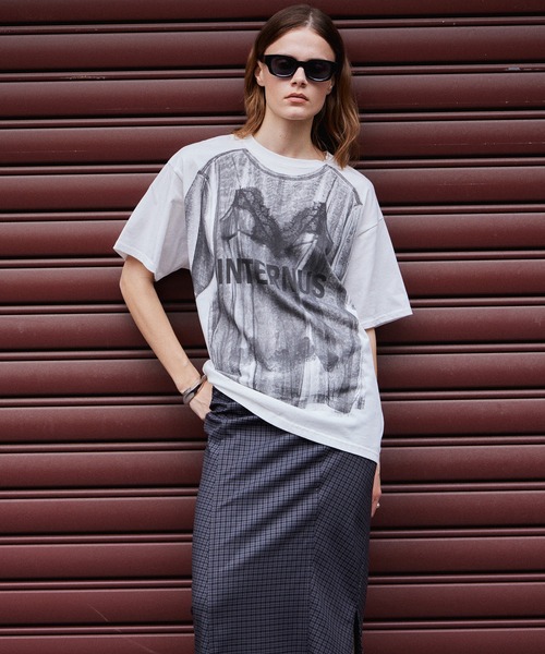 【2026Summer PRE-ORDER】Lingerie Trompe l＇oeil T-Shirt/ランジェリートロンプルイユTシャツ