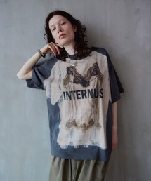 MAISON SPECIAL(���]���X�y�V����)�́y2026Summer PRE-ORDER�zLingerie Trompe l'oeil T-Shirt/�����W�F���[�g�����v���C��T�V���c(T�V���c/�J�b�g�\�[)