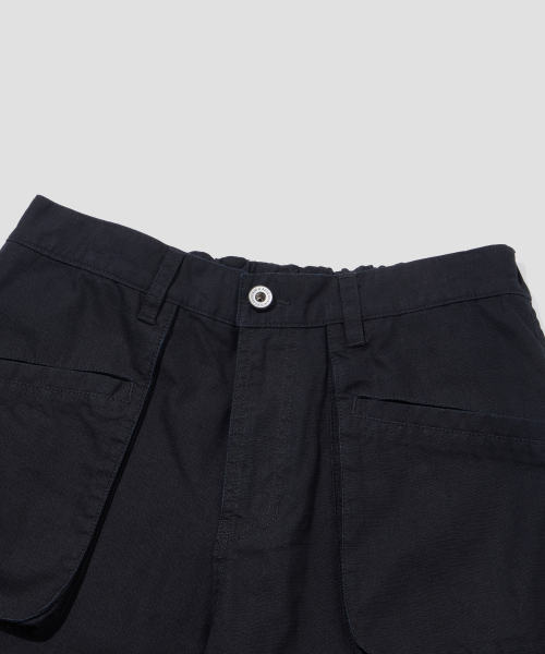 AGOD（エージーオーディー）の「リップストップバンディングダブルカーゴバミューダパンツ[ブラック]（その他パンツ・レディース・その他・MEDIUM/LARGE）」の8枚目の写真