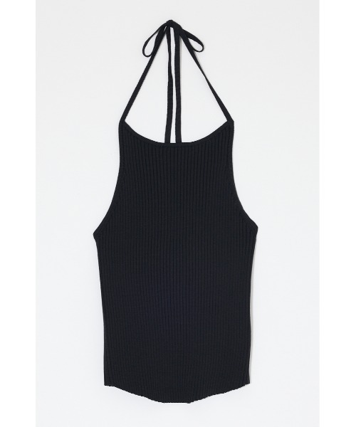 MOUSSY(マウジー)の「BACKLESS KNIT キャミソール(キャミソール・レディース・レッド/ブラック/ライトベージュ・FREE)」の9枚目の写真