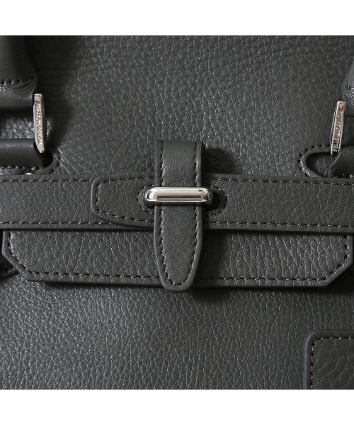PELLE MORBIDA(ペッレモルビダ)の「Maiden Voyage(メイデンヴォヤージュ)MB086-フラップボストンバッグ(Sサイズ)(ハンドバッグ・メンズ・チャコールグレー/ブラック・FREE)」の14枚目の写真