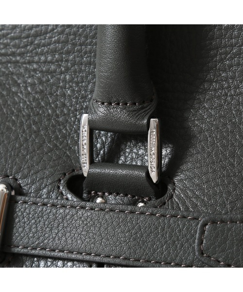 PELLE MORBIDA(ペッレモルビダ)の「Maiden Voyage(メイデンヴォヤージュ)MB086-フラップボストンバッグ(Sサイズ)(ハンドバッグ・メンズ・チャコールグレー/ブラック・FREE)」の15枚目の写真