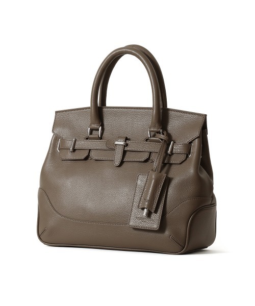 PELLE MORBIDA(ペッレモルビダ)の「Maiden Voyage(メイデンヴォヤージュ)MB086-フラップボストンバッグ(Sサイズ)(ハンドバッグ・メンズ・チャコールグレー/ブラック・FREE)」の18枚目の写真