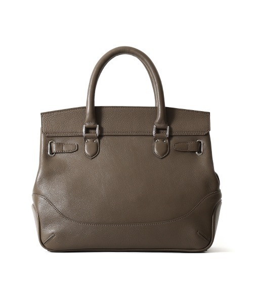 PELLE MORBIDA(ペッレモルビダ)の「Maiden Voyage(メイデンヴォヤージュ)MB086-フラップボストンバッグ(Sサイズ)(ハンドバッグ・メンズ・チャコールグレー/ブラック・FREE)」の20枚目の写真