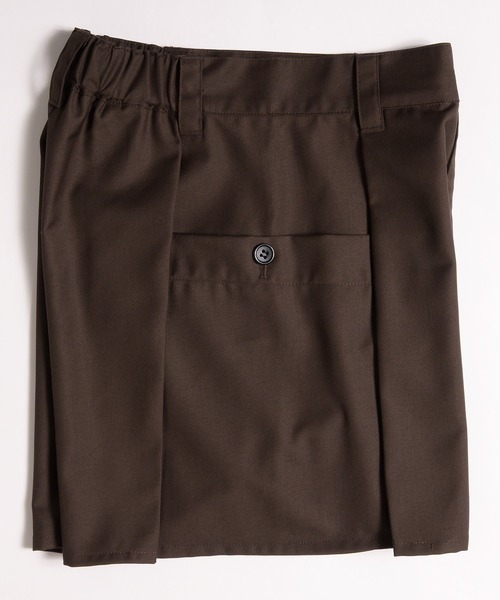 MUHET(ミュエータ)の「tuck short pants / タックショートパンツ(その他パンツ・レディース・ブラウン/ブラック・LARGE/SMALL/MEDIUM)」の19枚目の写真