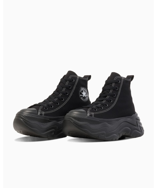 CONVERSE ALL STAR(コンバースオールスター)の「ALL STAR CITYHIKE HI / オールスター シティハイク HI(スニーカー・レディース・ブラック×ブラック・5/4.5/4/3.5/11.5/10.5/9.5/9/8.5/8/7.5/7/6.5/5.5)」の1枚目の写真