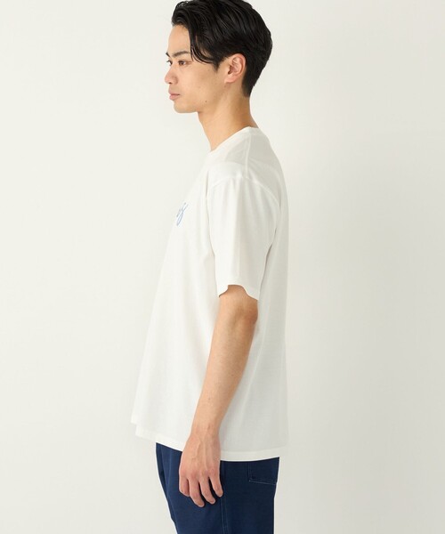 SHIPS Colors(シップス カラーズ)の「【WEB限定】SHIPS Colors:ロープ刺繍 Tシャツ◇(Tシャツ/カットソー・メンズ・ライトホワイト/ブラック/ライトグレー・MEDIUM/X-LARGE/LARGE)」の5枚目の写真