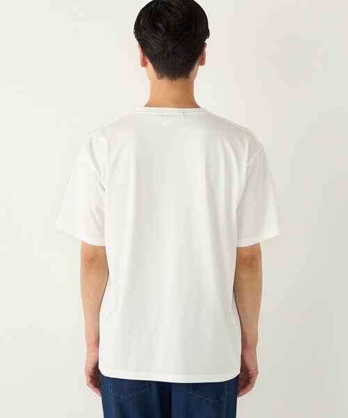 SHIPS Colors(シップス カラーズ)の「【WEB限定】SHIPS Colors:ロープ刺繍 Tシャツ◇(Tシャツ/カットソー・メンズ・ライトホワイト/ブラック/ライトグレー・MEDIUM/X-LARGE/LARGE)」の6枚目の写真