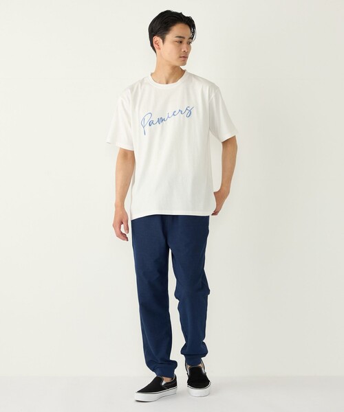 SHIPS Colors(シップス カラーズ)の「【WEB限定】SHIPS Colors:ロープ刺繍 Tシャツ◇(Tシャツ/カットソー・メンズ・ライトホワイト/ブラック/ライトグレー・MEDIUM/X-LARGE/LARGE)」の7枚目の写真