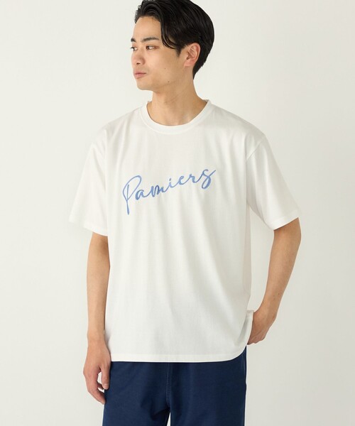 SHIPS Colors(シップス カラーズ)の「【WEB限定】SHIPS Colors:ロープ刺繍 Tシャツ◇(Tシャツ/カットソー・メンズ・ライトホワイト/ブラック/ライトグレー・MEDIUM/X-LARGE/LARGE)」の11枚目の写真