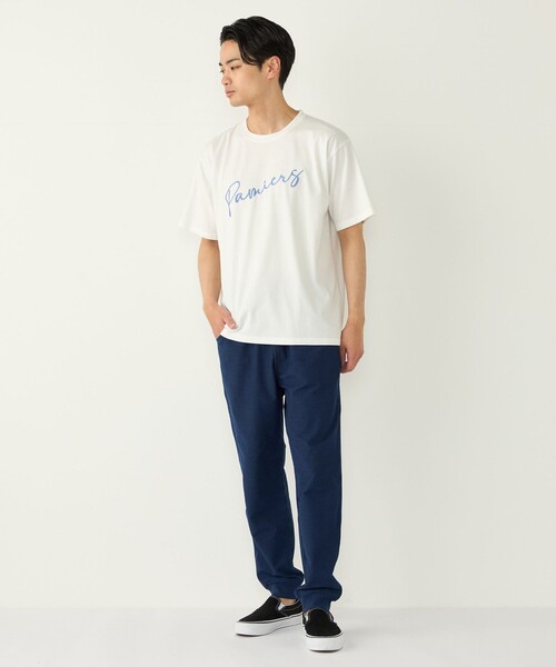 SHIPS Colors(シップス カラーズ)の「【WEB限定】SHIPS Colors:ロープ刺繍 Tシャツ◇(Tシャツ/カットソー・メンズ・ライトホワイト/ブラック/ライトグレー・MEDIUM/X-LARGE/LARGE)」の12枚目の写真