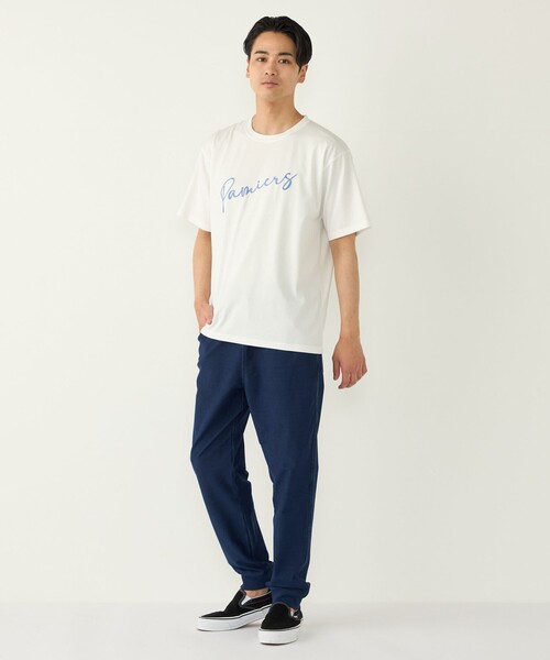 SHIPS Colors(シップス カラーズ)の「【WEB限定】SHIPS Colors:ロープ刺繍 Tシャツ◇(Tシャツ/カットソー・メンズ・ライトホワイト/ブラック/ライトグレー・MEDIUM/X-LARGE/LARGE)」の13枚目の写真