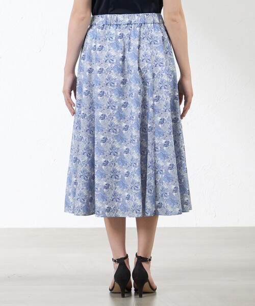 amaca(アマカ)の「【LIBERTY】Angelica Garla スカート(スカート・レディース・グリーン/ブルー系その他4・36/38/40)」の6枚目の写真