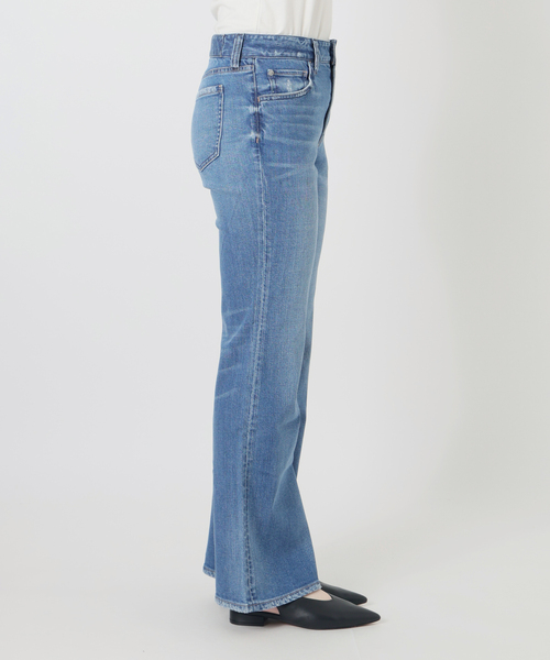 Healthy denim(ヘルシーデニム)の「Healthy Denim/ヘルシーデニム SLOBE別注 ストレートデニム donuts 【洗濯機使用可能】(デニムパンツ・レディース・スカイブルー・25cm/24cm/23cm)」の15枚目の写真