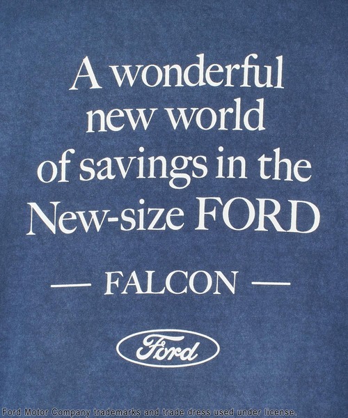 GOOD ROCK SPEED(グッドロックスピード)の「GOOD ROCK SPEED FORD RINGER TSHIRT(Tシャツ/カットソー・レディース・ネイビー・ONE SIZE)」の8枚目の写真