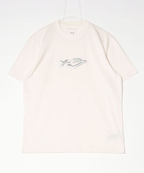 Y-3(ワイスリー)の「LOGO SS TEE(Tシャツ/カットソー・メンズ・ホワイト系その他・XX-LARGE/X-LARGE/LARGE/MEDIUM/SMALL/X-SMALL/XX-SMALL)」の5枚目の写真