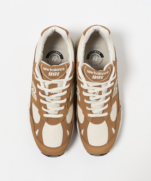 NEW BALANCE(ニューバランス)の「<New Balance>M991TW1/スニーカー(スニーカー・メンズ・ブラウン系・26.5cm/26cm/28cm/27cm/27.5cm/29cm)」の3枚目の写真
