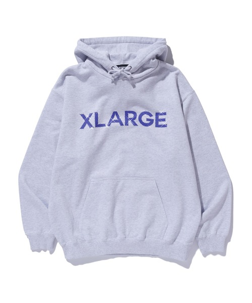 XLARGE(エクストララージ)の「RHINESTONE PULLOVER HOODED SWEATSHIRT(パーカー・メンズ・アッシュ/ブラック/カモフラージュ・S/L/M/XL)」の3枚目の写真