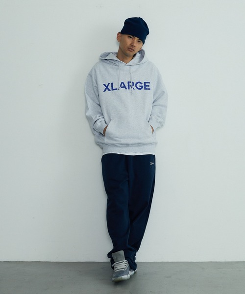 XLARGE(エクストララージ)の「RHINESTONE PULLOVER HOODED SWEATSHIRT(パーカー・メンズ・アッシュ/ブラック/カモフラージュ・S/L/M/XL)」の12枚目の写真