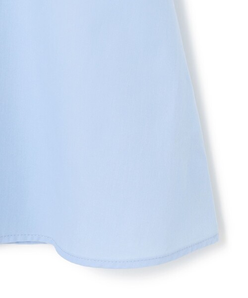 J.PRESS YORK STREET(ジェイプレスヨークストリート)の「【WOMEN】ファブリックヘムプルオーバー(Tシャツ/カットソー・レディース・ホワイト系/ネイビー系/サックスブルー系/ブラウン系・F)」の8枚目の写真