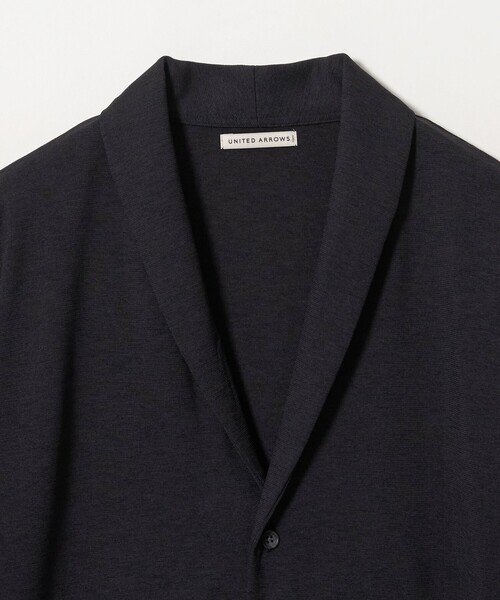 UNITED ARROWS(ユナイテッドアローズ)の「ファンクション ショール カーディガン 吸水速乾 通気性(カーディガン/ボレロ・メンズ・ダークグレー/ベージュ・S/M/XL/L)」の11枚目の写真