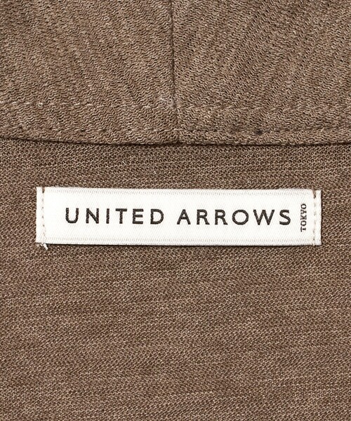 UNITED ARROWS(ユナイテッドアローズ)の「ファンクション ショール カーディガン 吸水速乾 通気性(カーディガン/ボレロ・メンズ・ダークグレー/ベージュ・S/M/XL/L)」の18枚目の写真