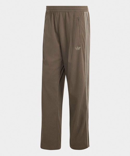 adidas(アディダス)の「adidas/アディダス FIREBIRD CORDUROY TRACK PANTS ファイヤーバード コーデュロイ トラックパンツ ラインパンツ メンズ レディース 2026年秋冬 秋服(その他パンツ・メンズ・ダークブラウン/ライトブラウン・S/M/L/XL)」の2枚目の写真