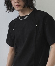 Cord Detail Compact T-Shirt / コードデザインコンパクトTシャツ