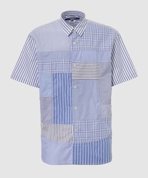 JUNYA WATANABE MAN | COTTON STRIPE PATCHWORK SHIRTS(シャツ/ブラウス)