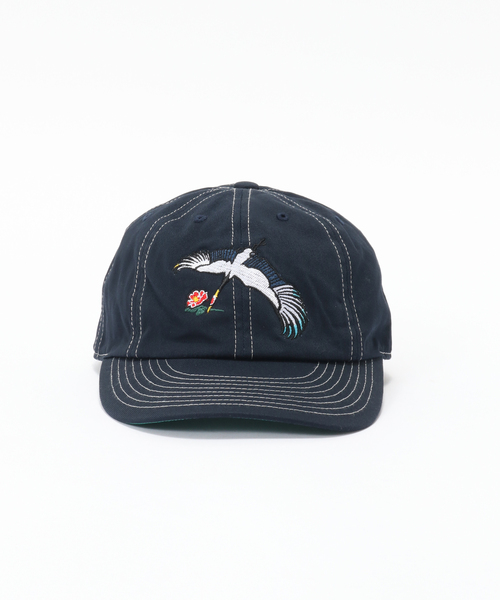 JOURNAL STANDARD(ジャーナルスタンダード)の「NEMES x HEAT BULLET TSURU CAP(キャップ・メンズ・ネイビー・FREE)」の4枚目の写真