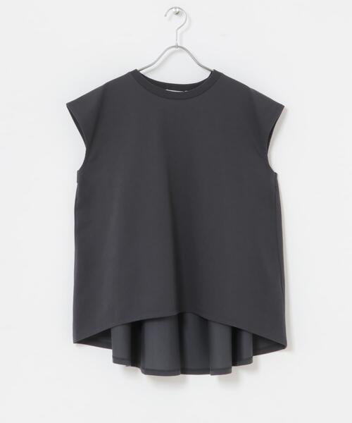 URBAN RESEARCH Sonny Label(アーバンリサーチサニーレーベル)の「接触冷感バックフレアフレンチTシャツ(Tシャツ/カットソー・レディース・オフホワイト/チャコールグレー/レッド系その他・FREE)」の15枚目の写真