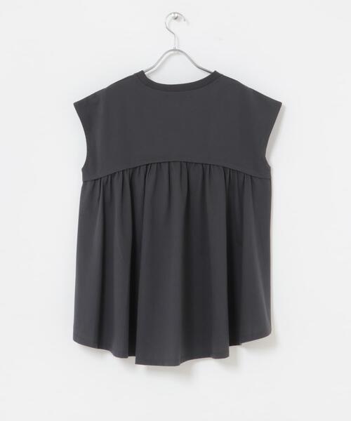 URBAN RESEARCH Sonny Label(アーバンリサーチサニーレーベル)の「接触冷感バックフレアフレンチTシャツ(Tシャツ/カットソー・レディース・オフホワイト/チャコールグレー/レッド系その他・FREE)」の16枚目の写真