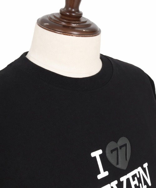 seventy seven（セブンティセブン）の「mt10611- heavy oz USA cotton S-S t-shirt (I love seven) Tシャツ(7726W080)（Tシャツ/カットソー・メンズ・ホワイト/ブラック/サンドベージュ・S/M/L/XL）」の20枚目の写真