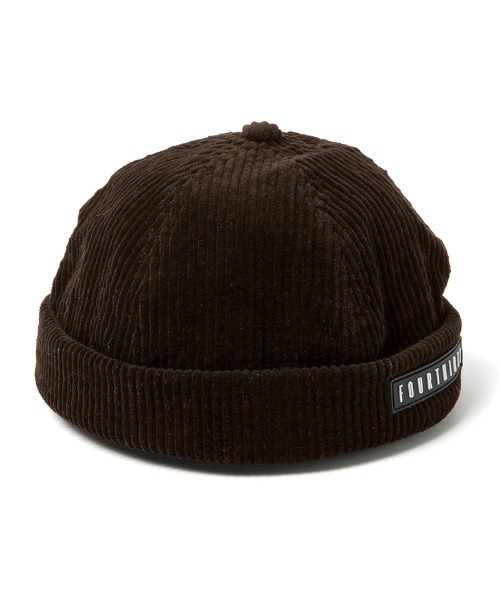 430(フォーサーティ)の「mko13793-CORD FISHERMAN CAP フィッシャーマンキャップ(26-170)(キャップ・メンズ・ブラウン/ネイビー/ブラック・FREE)」の2枚目の写真